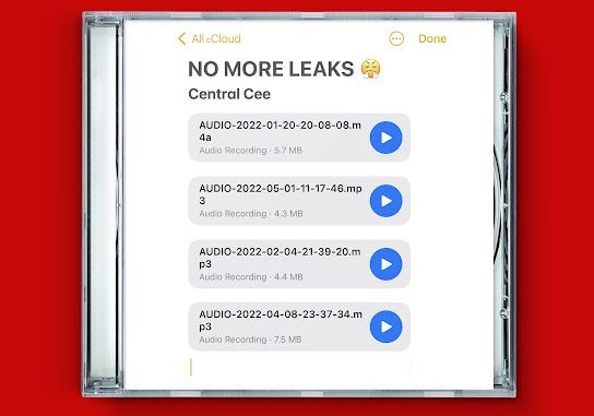 Central Cee – No More Leaks EP Central Cee – No More Leaks EP
